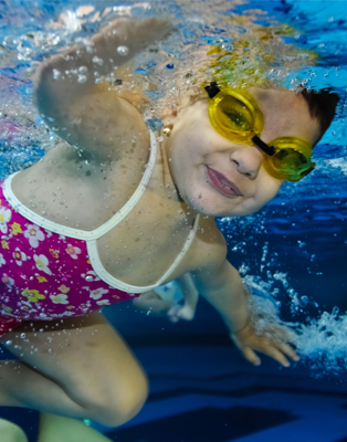 Kid Swimming